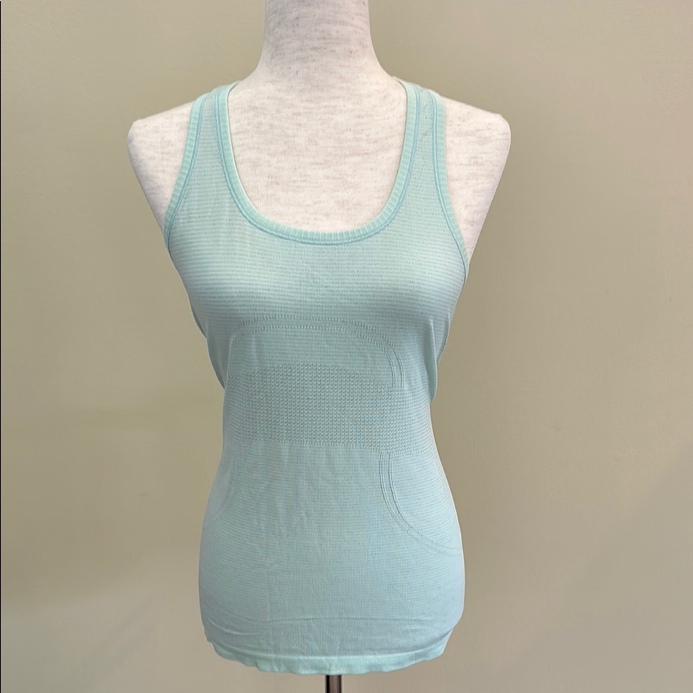 Lululemon Swiftly Tech Aqua Racerback Tank